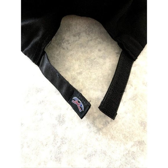 Miner Logo Cap Hat Black Embroidered Hook and Loop Adjustable ~ New - Picture 5 of 6